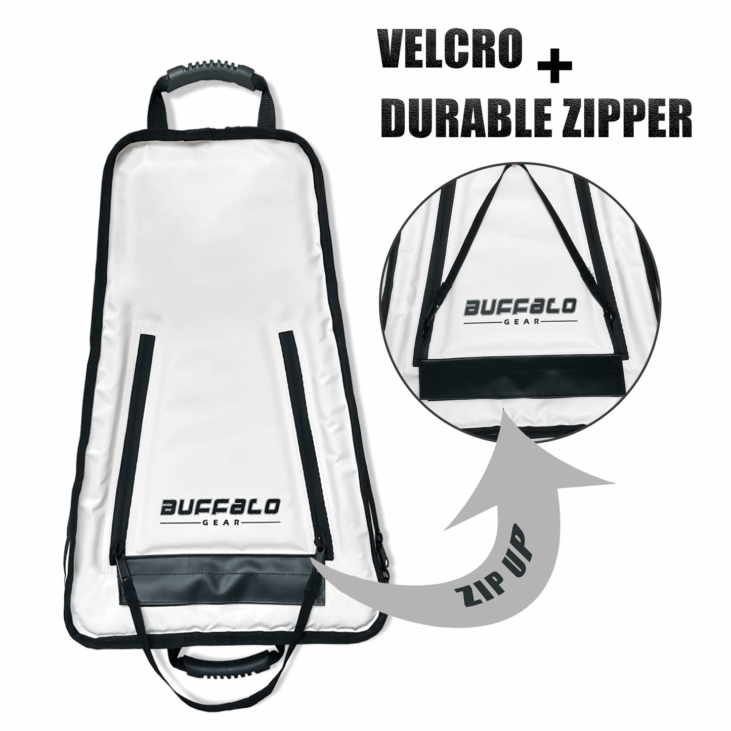 25'' Portable Kayak Fish Cooler Bag with Shoulder Strap - Buffalo Gear 