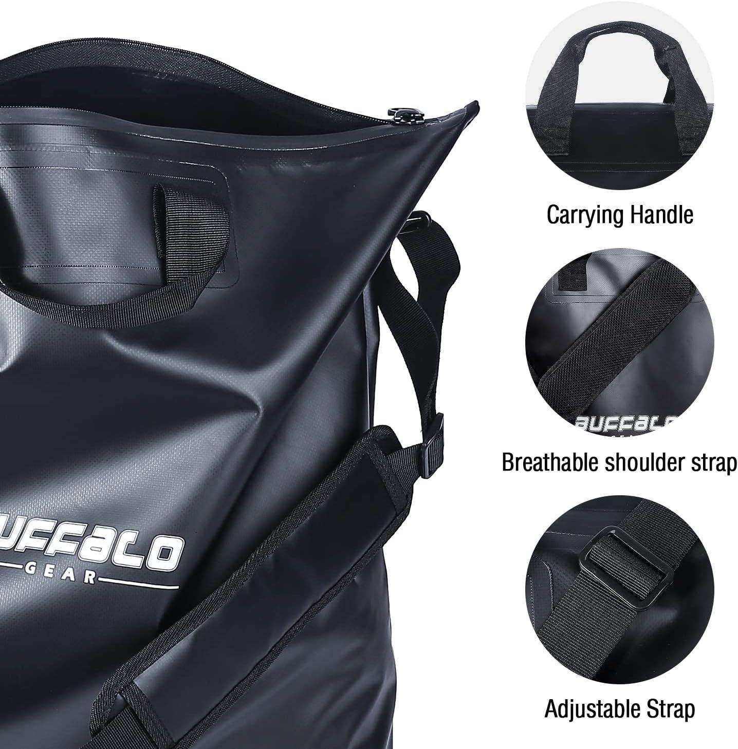 25x23'' Tournament Weigh In Bag with Waterproof Zipper - Buffalo Gear 