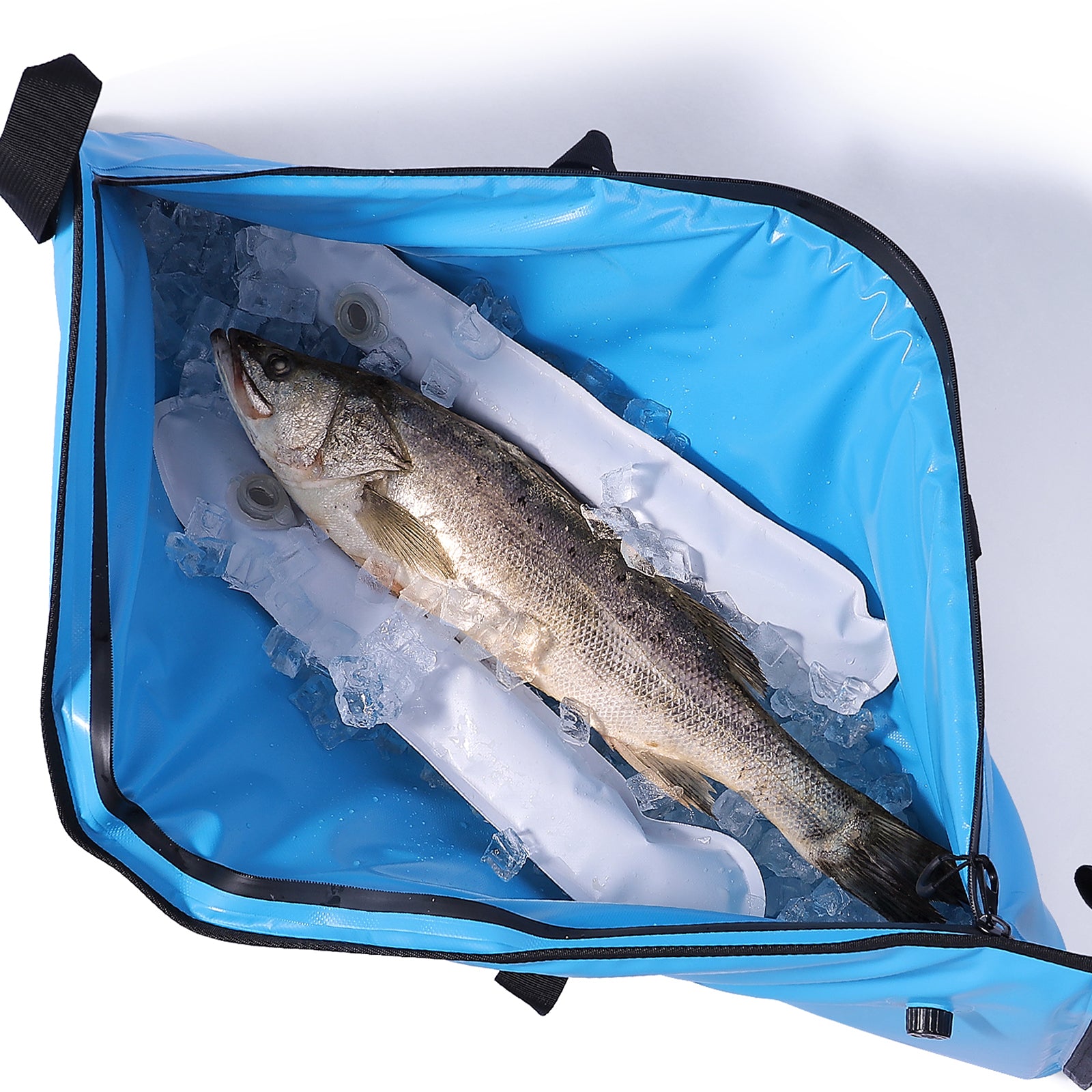 40x18'' Leakproof Fish Cooler Bag With Waterproof Zipper - Buffalo Gear 