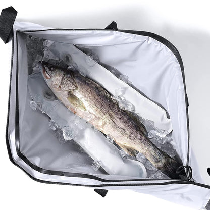 40x18'' Leakproof Fish Cooler Bag With Waterproof Zipper - Buffalo Gear 