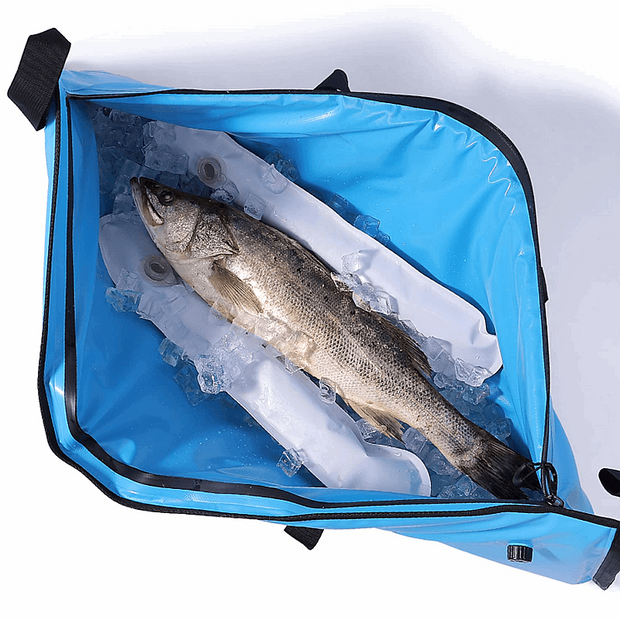 40x18'' Insulated Fish Cooler Bag With Waterproof Zipper Keep Ice