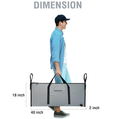 40x18'' Insulated Fish Cooler Bag Keep Ice Cold More Than 24Hours