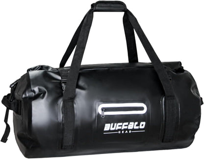 60L Waterproof Duffel Bag, Heavy Duty Dry Bag for Travelling - Buffalo Gear 