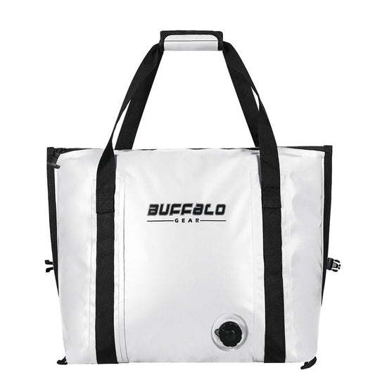 27.5qt Insulated Fish Bag Cooler With Flat Bottom - Buffalo Gear  