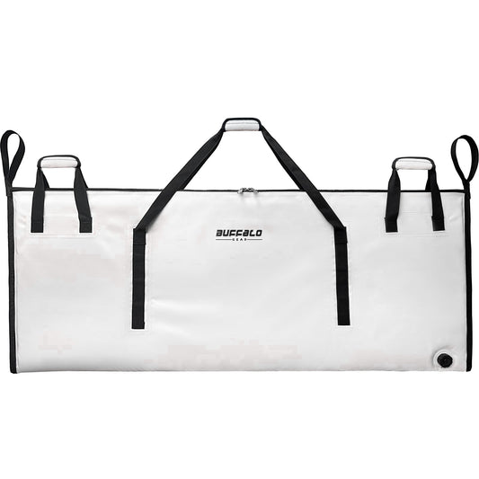 60x24'' Collapsible Insulated Fish Cooler Bag with Waterproof Zipper - Buffalo Gear 