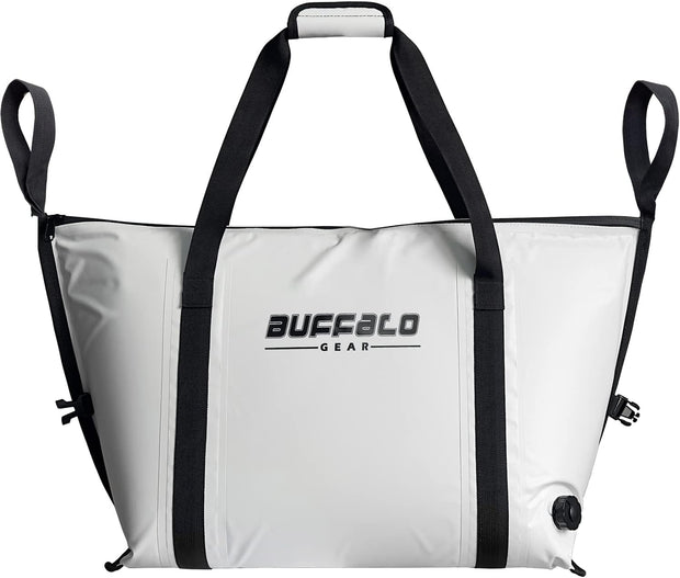 Buffalo Gear Insulated Fish Cooler Bag Flat Bottom 42L Waterproof