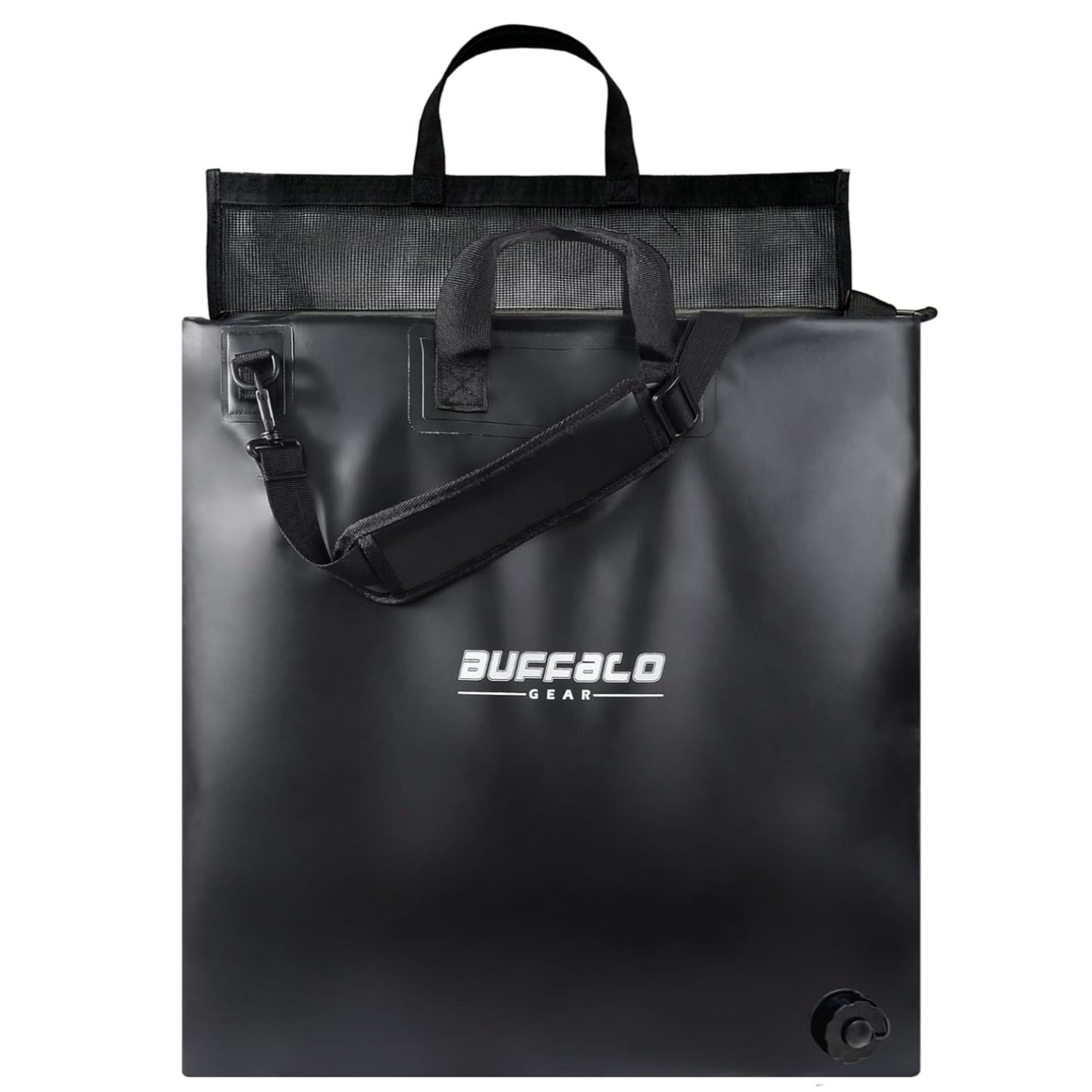 24x25'' Fish Tournament Weigh in Bag with Separate Mesh Insert - Buffalo Gear 