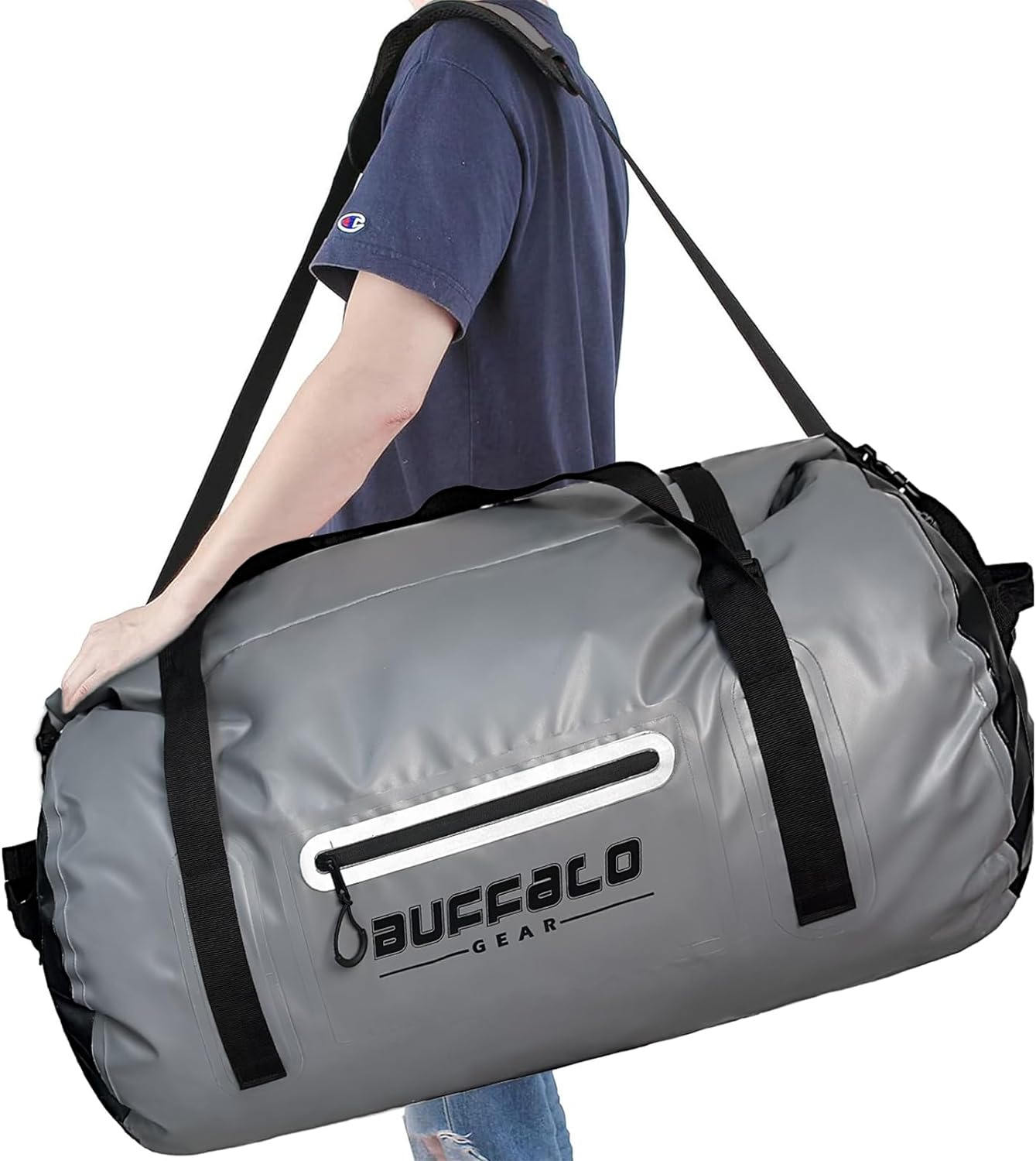 80L Roll Top Waterproof Duffel Dry Bag - Buffalo Gear 