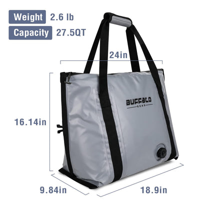 35L Insulated Fish Cooler Bag With Flat Bottom