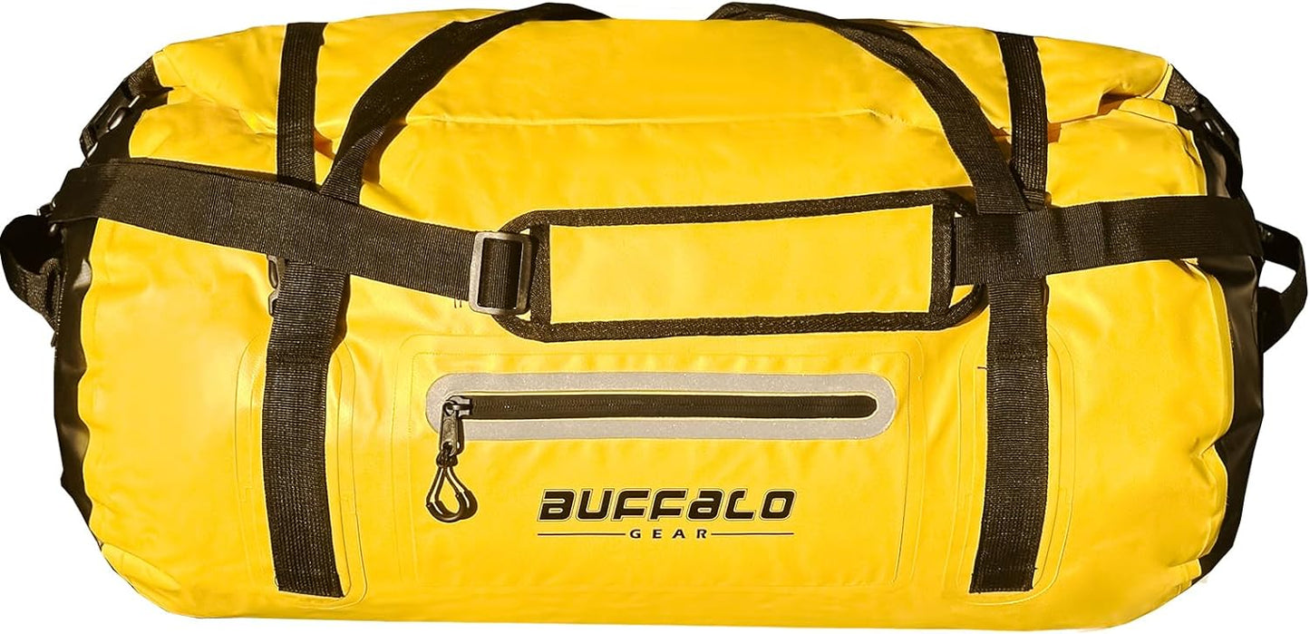 80L Roll Top Waterproof Duffel Dry Bag - Buffalo Gear 