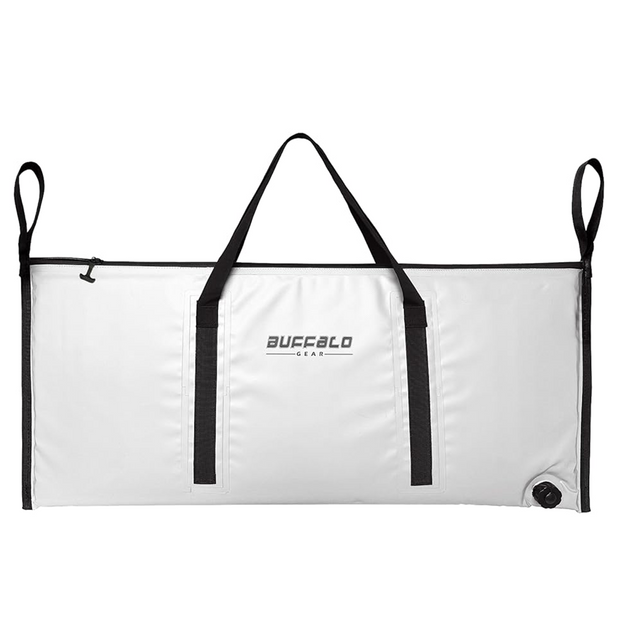 Buffalo Gear Insulated Fish Cooler Bag,20×18in Small Fishing Bag