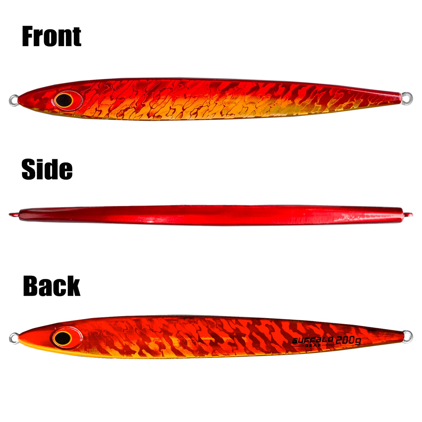 Saltwater Fishing Jigs, 7.1oz True Spin Jig