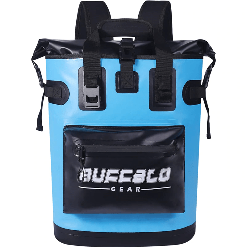 18L Insulated Backpack Cooler for Hiking, Camping - Buffalo Gear 