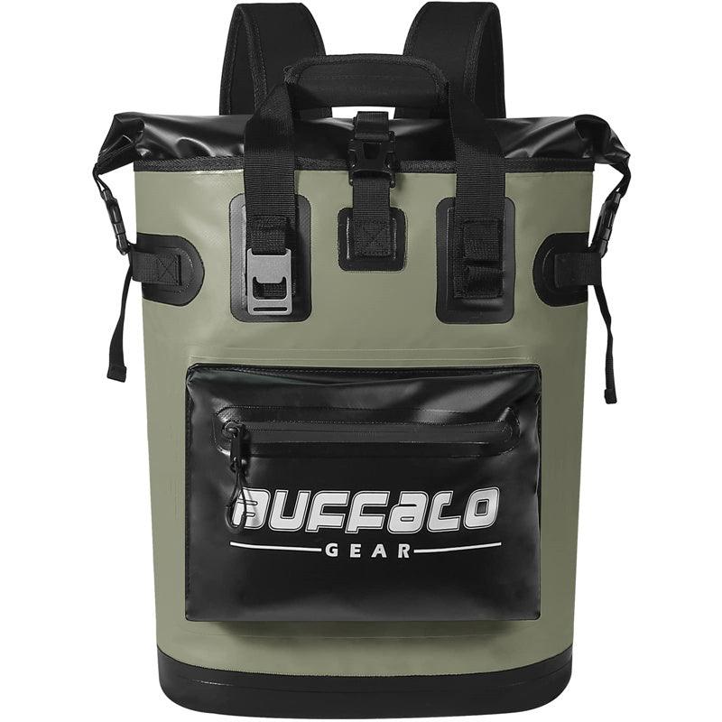 18L Insulated Backpack Cooler for Hiking, Camping - Buffalo Gear 