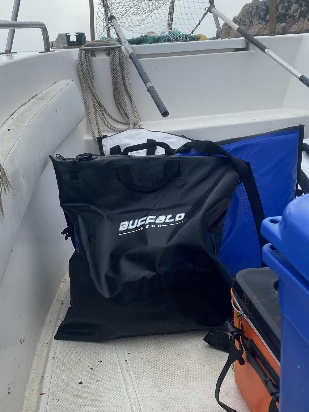 25x23'' Airtight Tournament Weigh Bag  Buffalo gears.100% Leakproof &  Waterproof Fish Cooler Bag