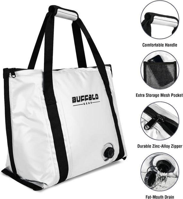 Buffalo Gear Insulated Fish Bag Cooler 60in 71in Zambia